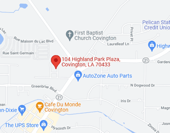 directions to Trinity Pediatrics in Covington
